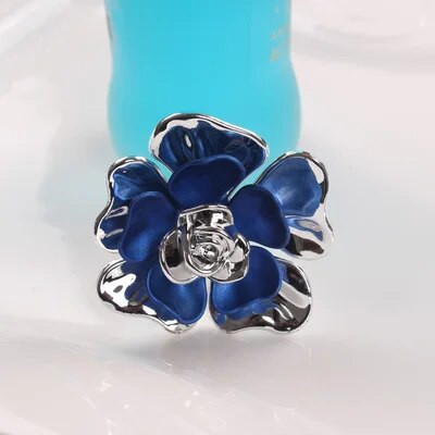 6kom/lot Modni prsten za salvete bijelo cvijeće prsten za salvete hotel prekrasna kopča za salvete vjenčani ukrasi za stolni prsten prsten za salvete