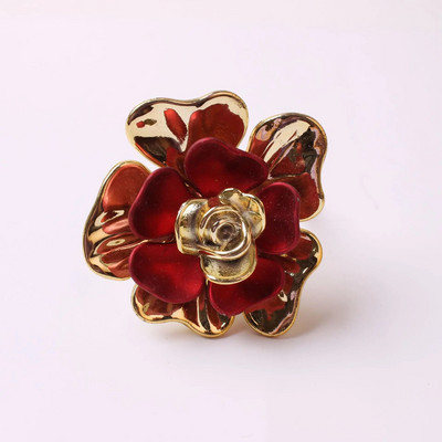 6kom/lot Modni prsten za salvete bijelo cvijeće prsten za salvete hotel prekrasna kopča za salvete vjenčani ukrasi za stolni prsten prsten za salvete