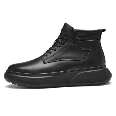 Cizme din piele pentru bărbați Cizme casual de modă Pantofi din pentru bărbați Talpă exterioară confortabilă și durabilă Cizme pentru bărbați pentru exterior Pantofi clasici pentru bărbați noi