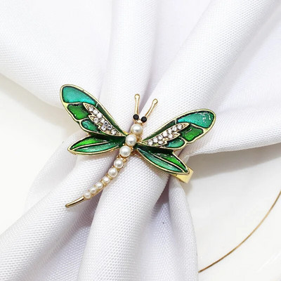 6tk/partii Uus salvrätisõrmuse simulatsioon kiil salvrätik pandla pühadepidu lauarätikusõrmus pulmapidu lauakaunistus