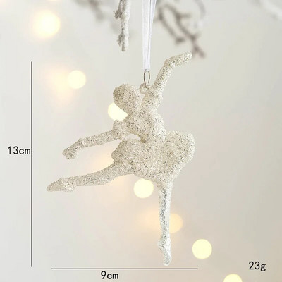 Ziemassvētku eglītes piekaramie piekariņi Mirdzoši mazi Ziemassvētku briežu rotājumi Ziemassvētku alnis Priecīgus Ziemassvētku dekors Laimīgu Jauno gadu 2023 Baltais briedis