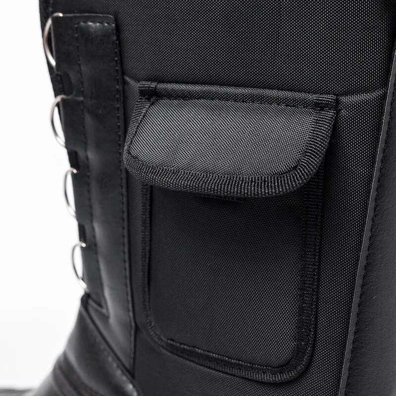 Āra makšķerēšana Vīriešu ziemas zābaki silti ūdensizturīgi sniega darba zābaki vīriešu apavi Vīriešu zābaki lielizmēra 40-46