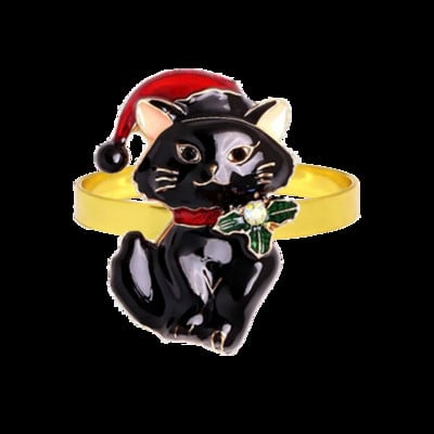 6 τμχ Νέα χριστουγεννιάτικα δαχτυλίδια για χαρτοπετσέτα Καρυοθραύστης Θήκη για χαρτοπετσέτα για Χριστουγεννιάτικο γάμο Διακόσμηση τραπεζαρίας HWC114