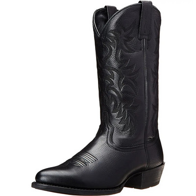 Férfi Női Csizmák lábszárközépig Kézzel készített Retro Western Cowboy Csizmák Szabadidő Alkalmi Loaferek Tornacipők Lovaglócipők Zapatos Hombres unisex