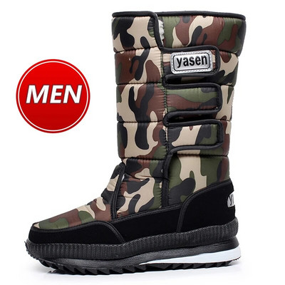 snieginiai batai vyriški neperšlampami vyriški žieminiai batai su kailiu žieminiai batai neslystantys Vyriški batai platforma stori pliušiniai šilti Plius dydis