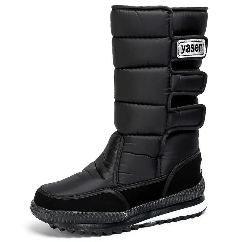 snieginiai batai vyriški neperšlampami vyriški žieminiai batai su kailiu žieminiai batai neslystantys Vyriški batai platforma stori pliušiniai šilti Plius dydis