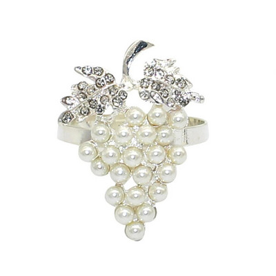 4Gb Bowknot dizaina salvešu gredzeni 5 krāsu loku salvešu gredzenu turētājs kāzu ballītei svētku banketam Ziemassvētku galda dekors ERP53