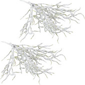 6GAB Mākslīgie augi DIY Ziemassvētku vainags Mājas dekors Kāzu ballīte Dekoratīvie Ziedi Vāze Dekoratīvie puķupodi Viltus PE zars