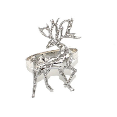 6Gb Ziemassvētku salvešu gredzeni Bell Candy Cane salvešu gredzenu turētāji svētku kāzām Ziemassvētku pusdienu galda dekorēšana ERC31