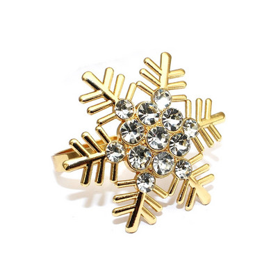 6Gb Ziemassvētku salvešu gredzeni Bell Candy Cane salvešu gredzenu turētāji svētku kāzām Ziemassvētku pusdienu galda dekorēšana ERC31