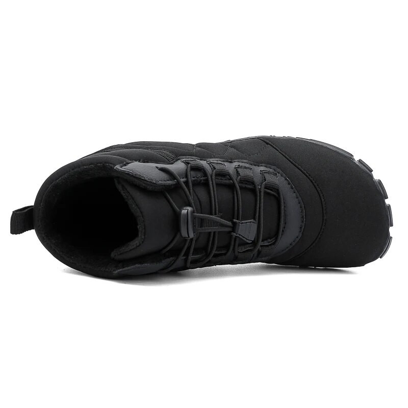 Ūdensizturīgi sniega zābaki vīriešiem silti plīša ziemas puszābaki liela izmēra 36-46 unisex ikdienas kedas āra vīrieša pastaigu apavi Neslīdoši