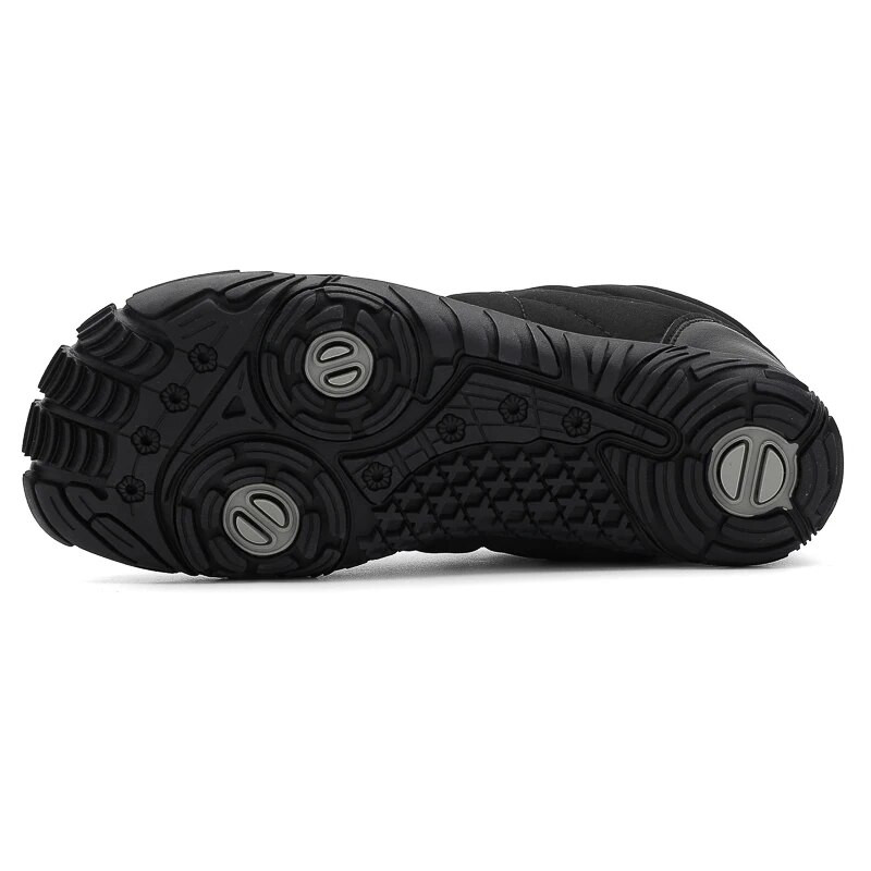 Ūdensizturīgi sniega zābaki vīriešiem silti plīša ziemas puszābaki liela izmēra 36-46 unisex ikdienas kedas āra vīrieša pastaigu apavi Neslīdoši