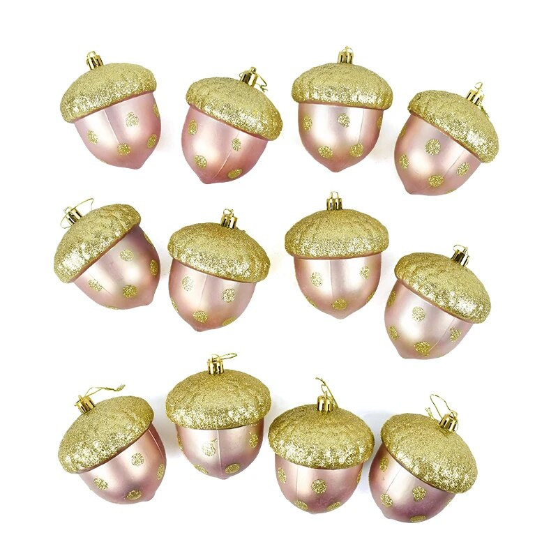 2gab 8cm Ziemassvētku piekarināmi bumbu rotājumi Ziemassvētku eglītes putu piekariņi ballītes dekors Jaunais gads Navidad bērnu dāvanas