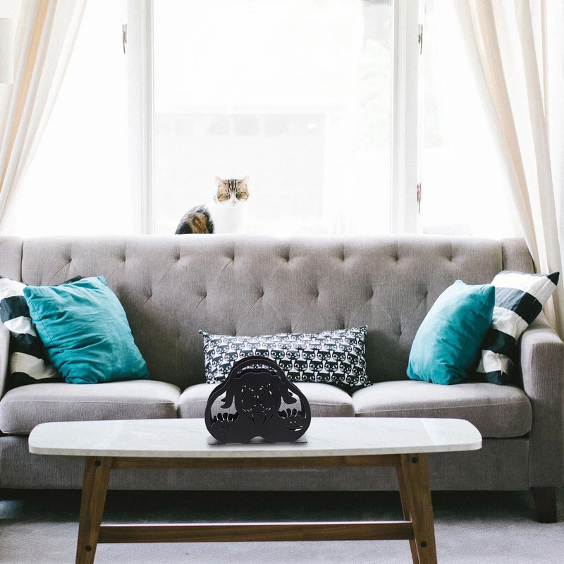 Kodukaunistuse paberrätikuhoidja rauast käsitöö võluv varjusalvrätikualus Praktiline salvrätikute loomalaud