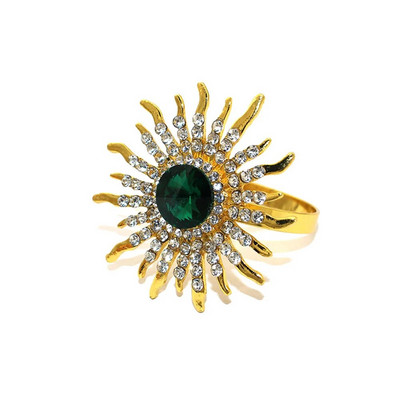 Δαχτυλίδι για χαρτοπετσέτα 2 τμχ Peacock Δαχτυλίδι θήκης για χαρτοπετσέτα από ασημί μπλε στρας για χριστουγεννιάτικο πάρτι γενεθλίων διακόσμηση τραπεζιού σπιτιού