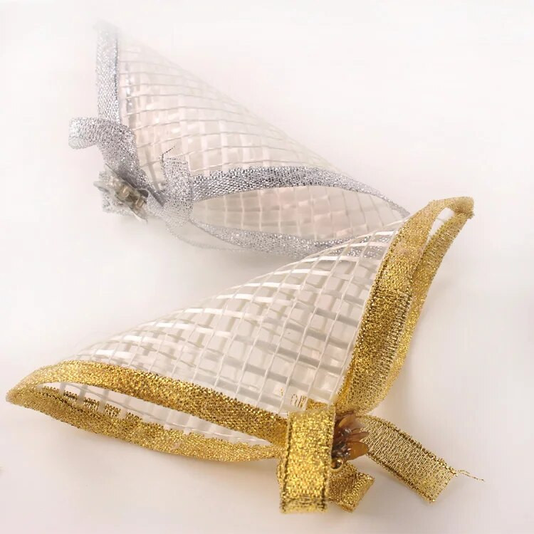 10 X ar rokām darināts salvešu gredzens zelta/sudraba salvešu turētājs kāzu viesnīcas vakariņu ballītei