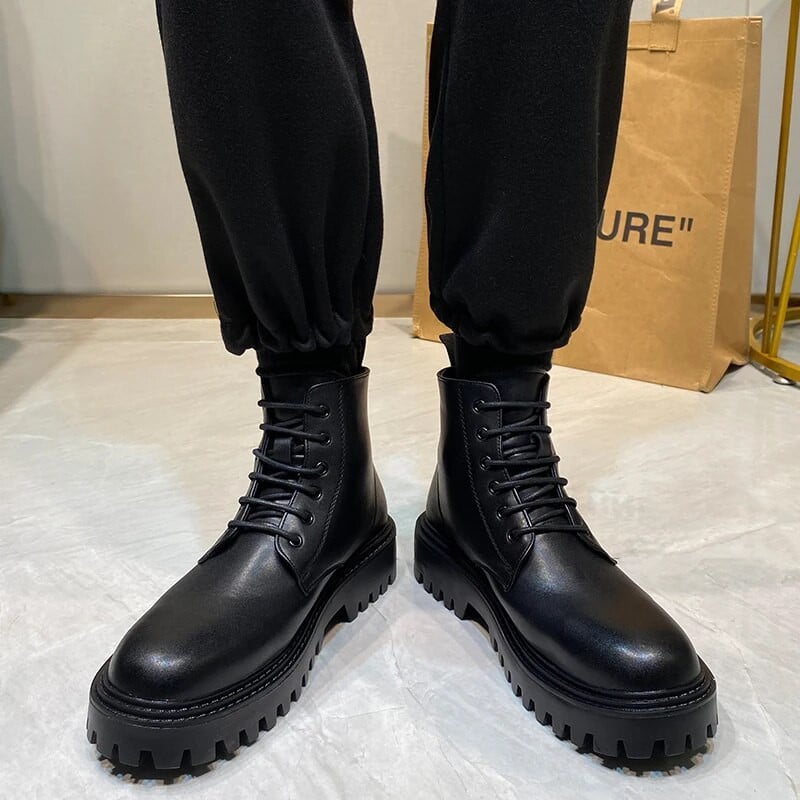 2023. gada āra motociklu kedas vīriešiem Zapatillas Hombre Chelsea platformas zābaki, darba apģērbi, britu stila retro vīriešu apavi