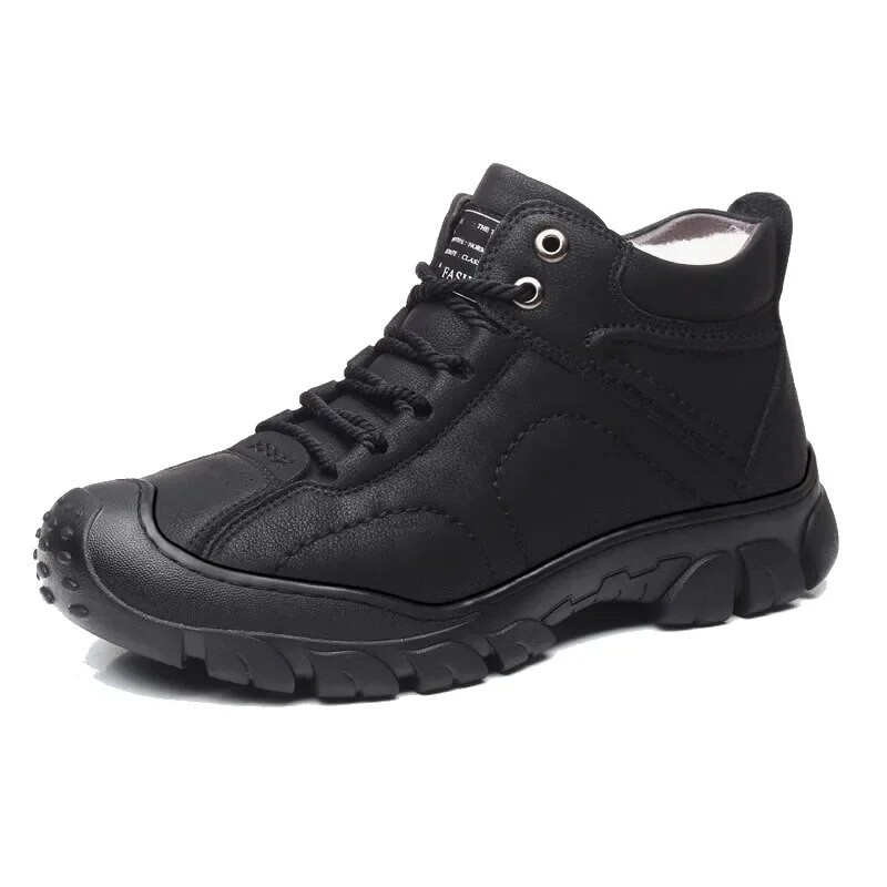 2024 hócsizma kopásálló talpú férfi csizma gyapjú meleg komfort téli sétacsizma csúszásmentes férfi pamut cipő