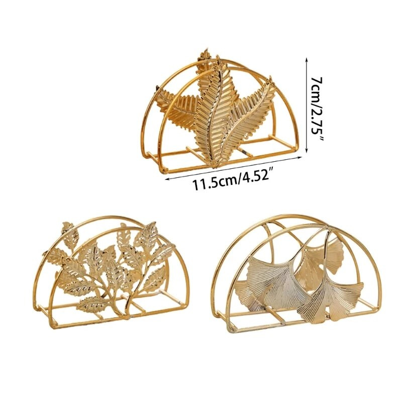 Dzelzs salvešu turētājs restorāna galda salvešu uzglabāšanas statīvs papīra dvieļu dozators