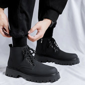 Ανδρικές μπότες επαγγελματικών διαπραγματεύσεων υψηλής ποιότητας, άνετες και ευέλικτες, αντιολισθητικές και ανθεκτικές στη φθορά