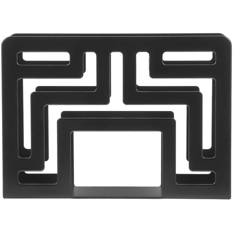 Salvešu turētāja statīvs galds salvešu papīra uzglabāšanas turētāji dozatoru statīvs virtuves dvieļu modernais organizators galda virsmas paplāte metāla doba