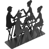 Sebpapír tároló állvány Asztali szalvéták Állványtartó Papír Fém Tartók Kovácsoltvas Nagy Lovers Bar