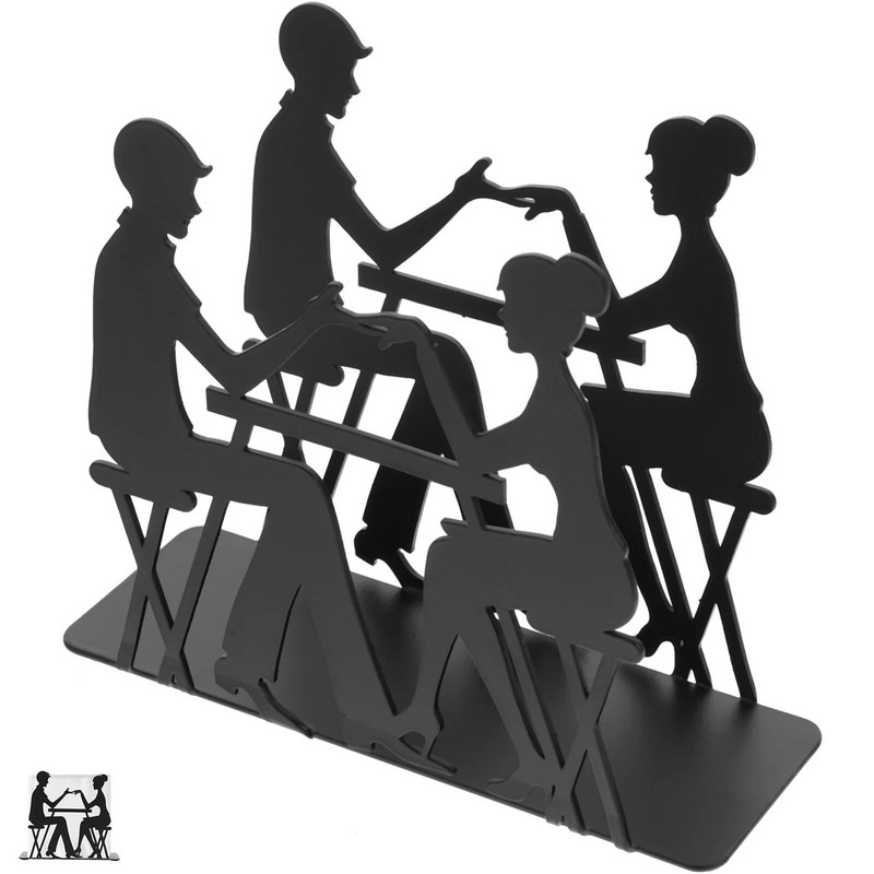 Sebpapír tároló állvány Asztali szalvéták Állványtartó Papír Fém Tartók Kovácsoltvas Nagy Lovers Bar