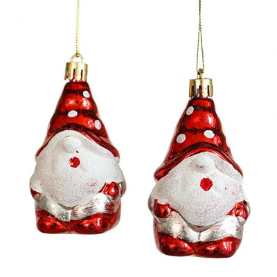 Izuzetan božićni ukras Božićni ukras Djeda Mraza Izvrsna krafna od gljiva Božićno drvce u obliku Djeda Mraza