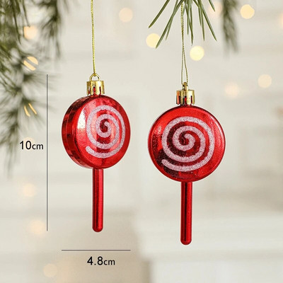 2tk Punane jõuluauto kommid sõõrikuehted Jõulupuu Roo rippuvad ripatsid Jõulupeo kaunistused Uusaasta kingitus Navidad