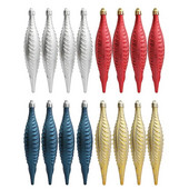 Ziemassvētku eglītes kulons, 4 gab