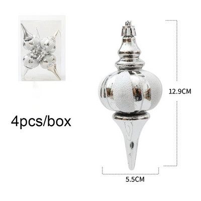 Ziemassvētku eglītes kulons, 4 gab