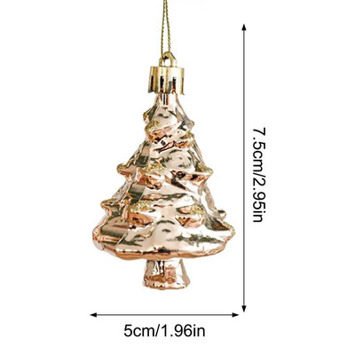 Ziemassvētku kulonu rotājumi Ziemassvētku eglītes gliemežnīcas sniegavīra formas rotājumi mazs kulons 2gab Svētku ballītes rotājumi