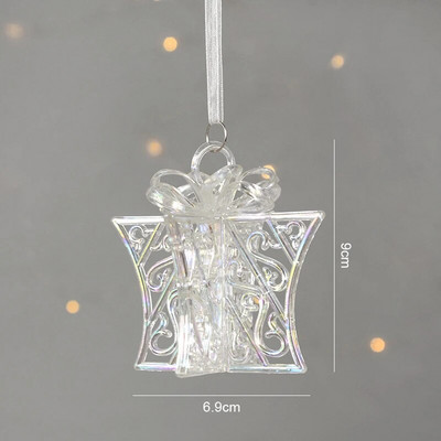 Ακρυλικά στολίδια Κρεμαστά Χριστουγεννιάτικο Δέντρο Κρεμαστό Κουδούνι Άγγελος Άγγελος 2023 Καλά Χριστουγεννιάτικη διακόσμηση για το σπίτι Χριστούγεννα Πρωτοχρονιά 2024