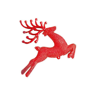 Plastmasas briežu kulons aļņa Ziemassvētku eglītes piekarināms rotājums Mājas dzimšanas dienas kūkas dekors Personalizēti kulonu ballīšu piederumi Jaungada dāvana