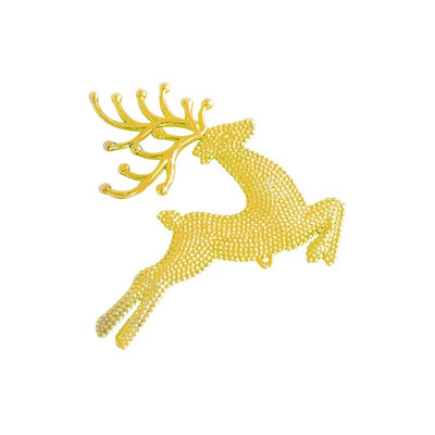 Plastmasas briežu kulons aļņa Ziemassvētku eglītes piekarināms rotājums Mājas dzimšanas dienas kūkas dekors Personalizēti kulonu ballīšu piederumi Jaungada dāvana