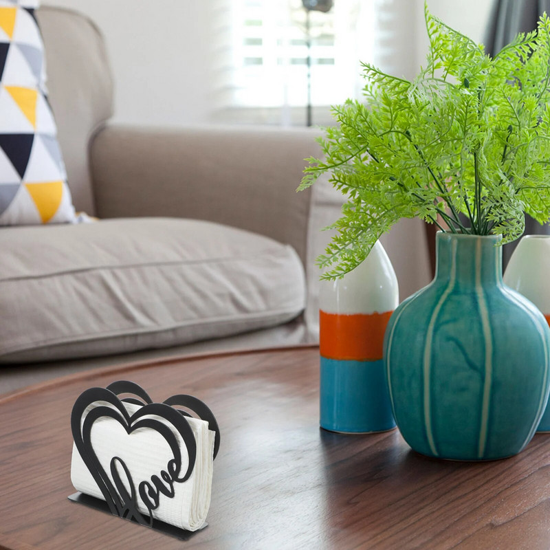 Dispenser Hotel Ziemassvētku rotājumi audu organizators dzelzs dekoratīvo salvešu turētājs