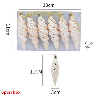 6gab Ziemassvētku zelta sudraba eņģeļu kulons 2023. gada Ziemassvētku ballītes noformējums Ziemassvētku eglīšu rotājumi, piekaramie rotājumi Jaungada dāvanas