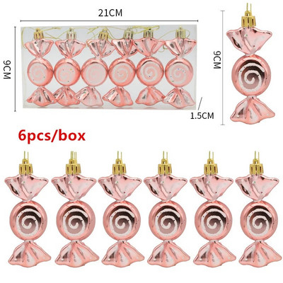 6gab Ziemassvētku zelta sudraba eņģeļu kulons 2023. gada Ziemassvētku ballītes noformējums Ziemassvētku eglīšu rotājumi, piekaramie rotājumi Jaungada dāvanas