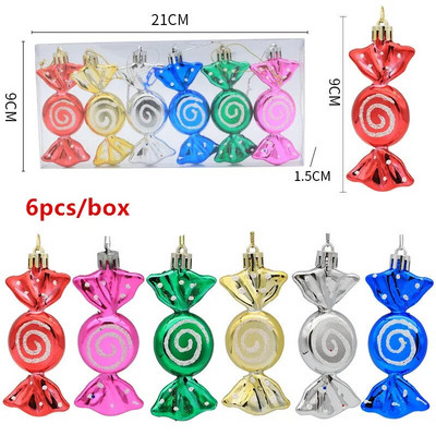 6gab Ziemassvētku zelta sudraba eņģeļu kulons 2023. gada Ziemassvētku ballītes noformējums Ziemassvētku eglīšu rotājumi, piekaramie rotājumi Jaungada dāvanas