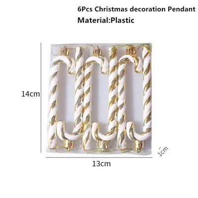 6gab Ziemassvētku zelta sudraba eņģeļu kulons 2023. gada Ziemassvētku ballītes noformējums Ziemassvētku eglīšu rotājumi, piekaramie rotājumi Jaungada dāvanas