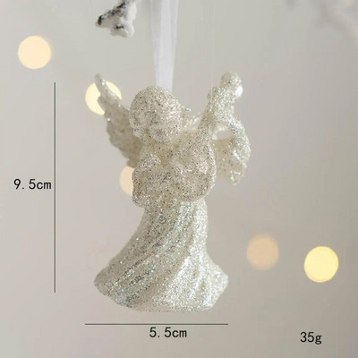 1 dators Ziemassvētku kuloni Ziemassvētku eglītes aļņa sniegpārsliņas rotājumi Mājas iekarināmie dekori Ziemassvētku ballīte Jaungada dāvana bērniem