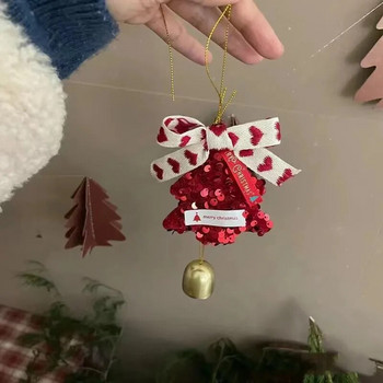 Κρεμαστά χριστουγεννιάτικο δέντρο 2023 Κρεμαστό κουδούνι Καλά Χριστουγεννιάτικα διακοσμητικά για το σπίτι Χριστουγεννιάτικα στολίδια Δώρο ζευγαριού