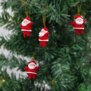 (6 τεμ./συσκευασία) 5cm Μίνι Χριστουγεννιάτικο Δέντρο Διακόσμηση Άγιου Βασίλη Κρεμαστό Κρεμαστό Γιορτινά Διακοσμητικά Γέρων Αξεσουάρ Κρεμαστά Σπίτι