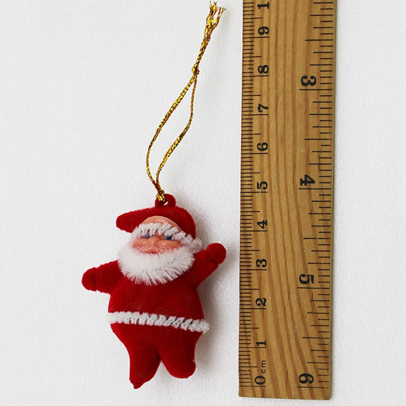 (6 τεμ./συσκευασία) 5cm Μίνι Χριστουγεννιάτικο Δέντρο Διακόσμηση Άγιου Βασίλη Κρεμαστό Κρεμαστό Γιορτινά Διακοσμητικά Γέρων Αξεσουάρ Κρεμαστά Σπίτι