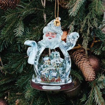 Χριστουγεννιάτικο Δέντρο Ακρυλικό Χιονάνθρωπος Κρεμαστό Κρεμαστό Χριστουγεννιάτικη διακόσμηση για το σπίτι Χριστουγεννιάτικα δώρα Χριστουγεννιάτικα δώρα Navidad Natal New Year