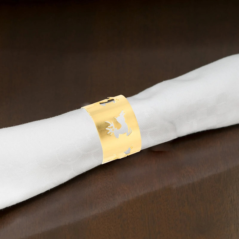 3gab Dobi ziemeļbriežu salvešu gredzeni Brieža salvešu gredzenu turētājs Salvetes salvešu sprādze