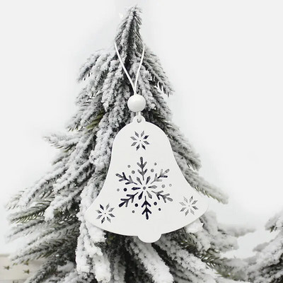 HUADODO 6Gb Sarkanbalts Koka Briedis Sniegavīrs Ziemassvētku Rotājumi Kuloni Rotājumi Ziemassvētku eglītei Mājas ballītei Bērnu Dāvana