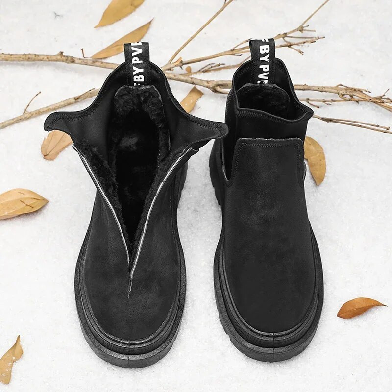 Ανδρικά παπούτσια εργασίας αυξημένο ύψος Ανδρικά Western Oxfords Winter Autumn Chelsea Boots Ankle Snow Boot ψηλοτάκουνα φόρεμα πάνινα παπούτσια για άνδρες