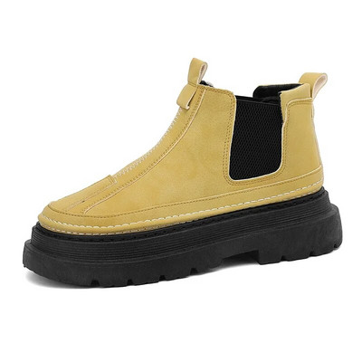 2023. gada augstas kvalitātes apavi vīriešiem, uzvelkami vīriešu zābaki