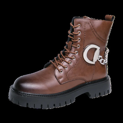 Meeste nahksaapad Hingavad kõrge ülaosaga jalanõud vabaajajalatsid Meeste talvejalatsid Ärikohting Ametlik pidu Ümmargused jalanõud